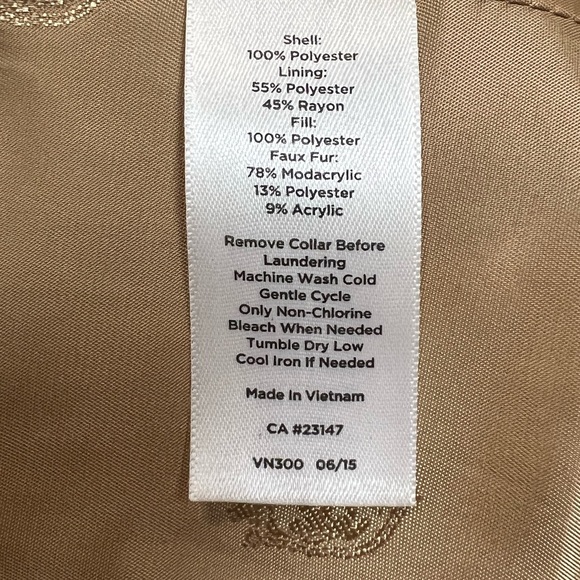 Talbots Brown Quilted Vest - Size: Large - Picture 6 of 10